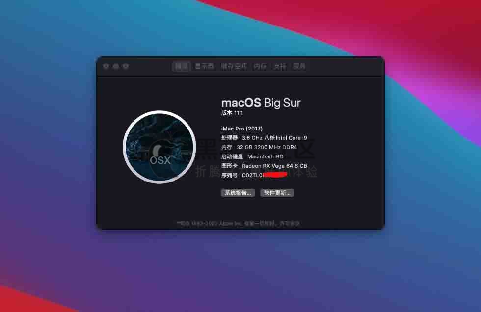 Big Sur 111 黑苹果安装教程凯发国际K82021最新macOS(图6) Big Sur 111 黑苹果安装教程凯发国际K82021最新macOS(图6)